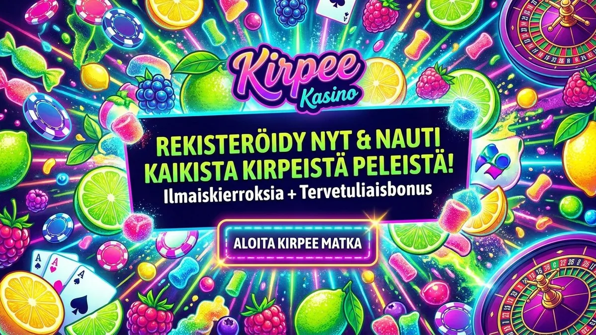 Rekisteröidy bonuksen kanssa